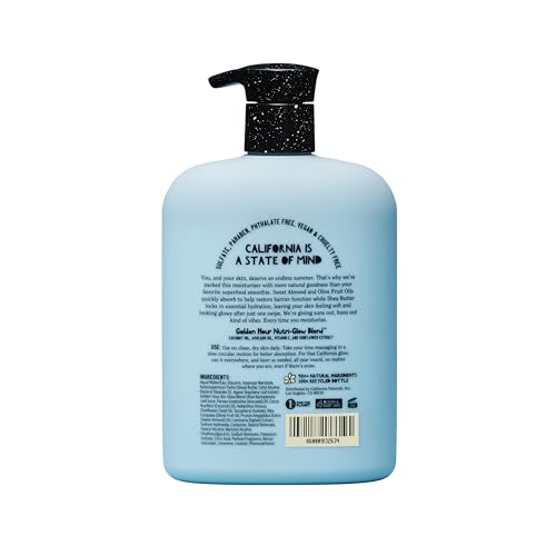 California Naturals Shea Butter Physique Moisturizer Lotion - Pure, Vegan, Paraben & Sulfate Free Hydrating Pores and skin Care with Eucalyptus, Bergamot, and Orange Blossom