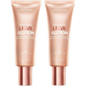 L’Oréal Paris Make-up True Match Lumi Glotion Pure Glow Enhancer Highlighting Lotion” may very well be rephrased as “L’Oréal Paris True Match Lumi Glotion Pure Glow Highlighting…