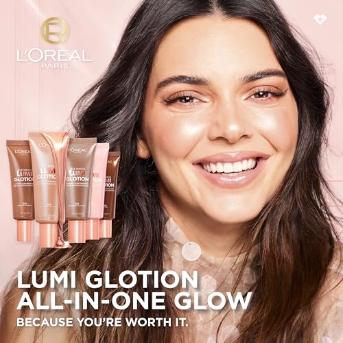 L'Oreal Paris Make-up True Match Lumi Glotion, Pure Glow Enhancer and Illuminator Highlighter, Bronzing Drops for a Solar-Kissed Radiance, Shade 904 Deep